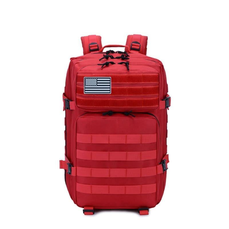Fifarise 900D Oxford Military Tactical Backpack with MOLLE System, 45L Capacity, Padded Shoulder Straps, and Adjustable Waist Straps