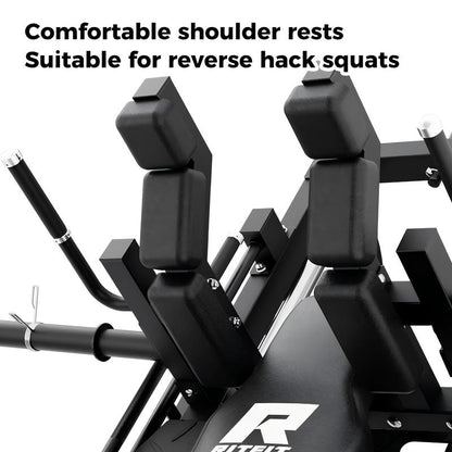 Ritfit GAZELLE PRO 3-In-1 Leg Press and Hack Squat Machine for Comprehensive Lower Body Workout