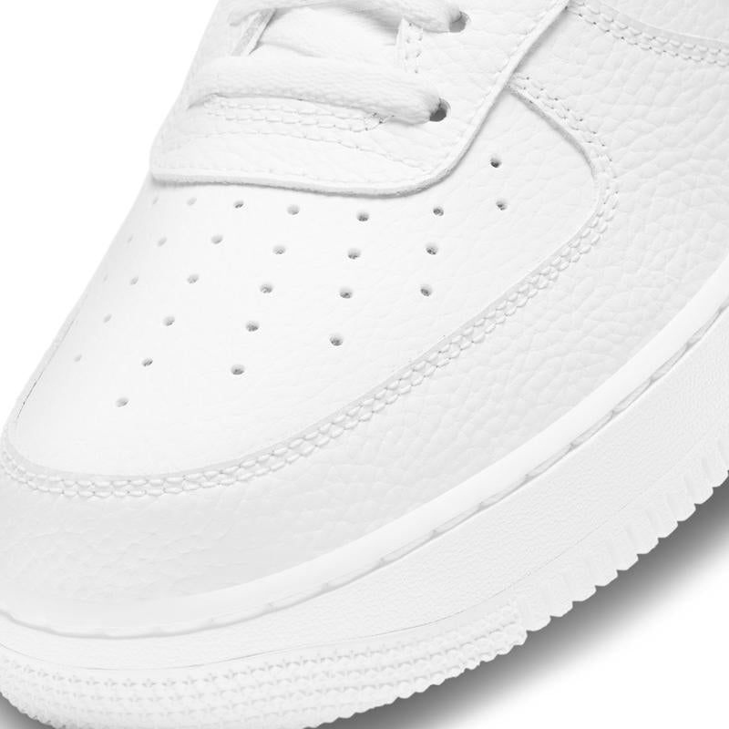 Nike Air Force 1 '07 Men'S Sneaker, White with Black Detailing, Classic Design, Comfortable Fit